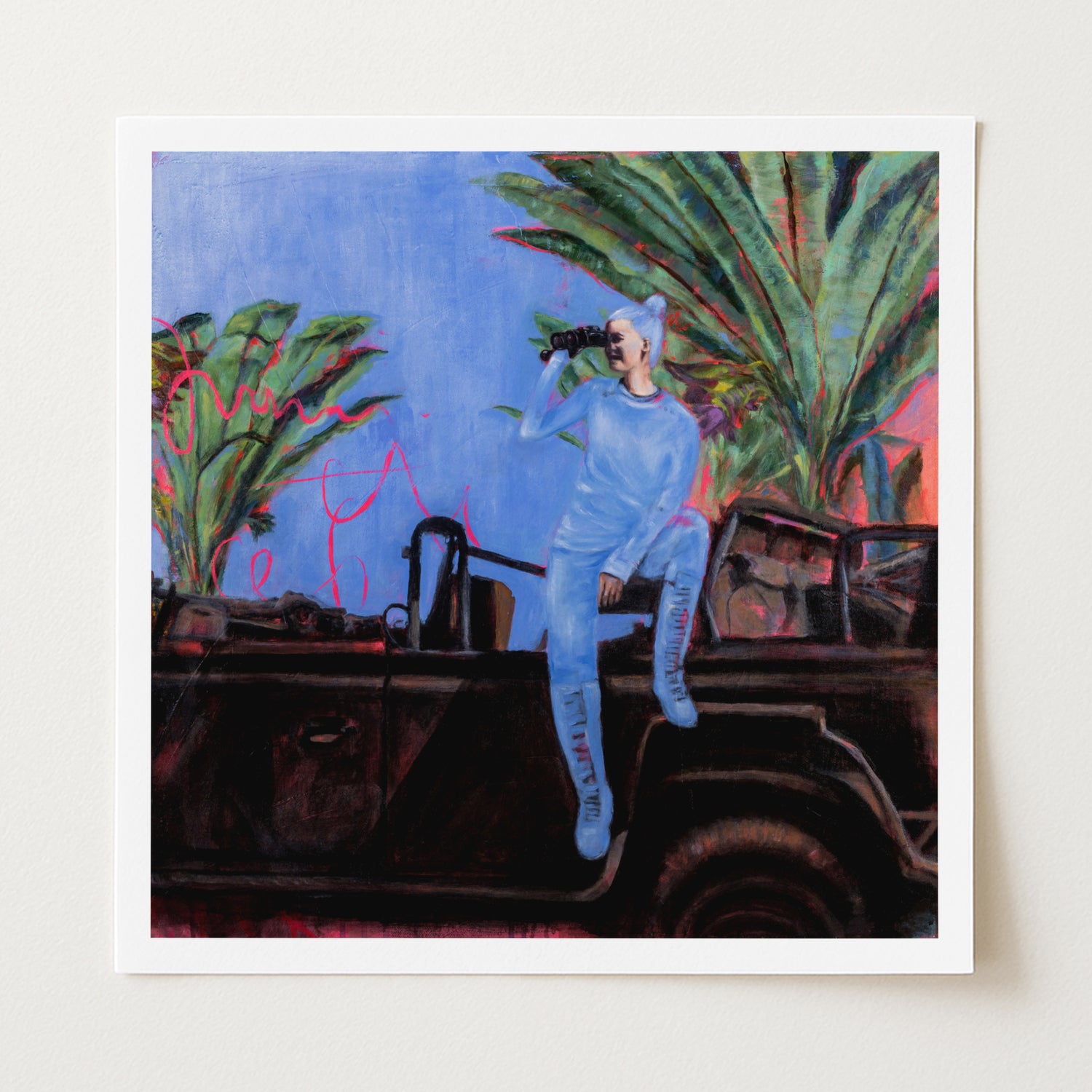 Watchful Wanderer Fine Art Print